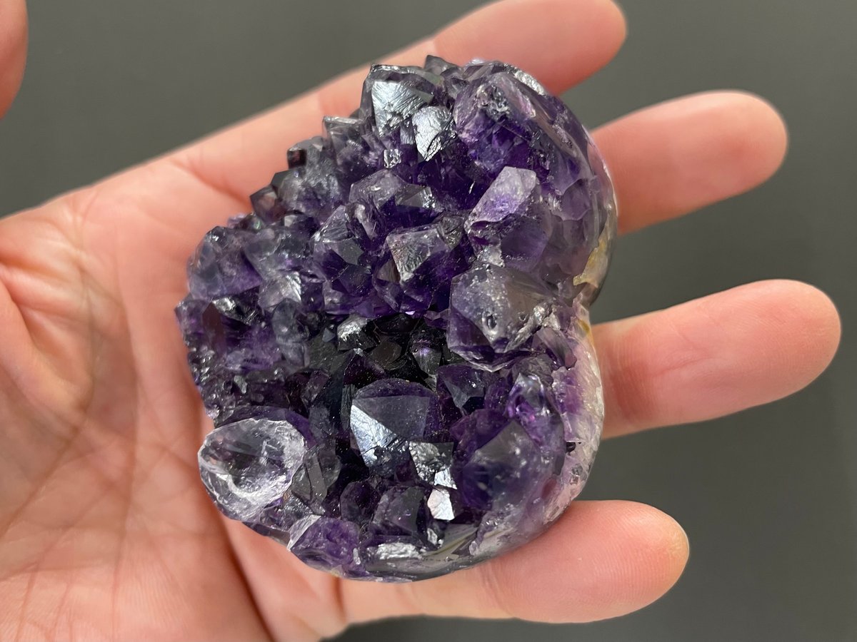 ウルグアイ産アメジストハート2⃣ | stonebrace白石店