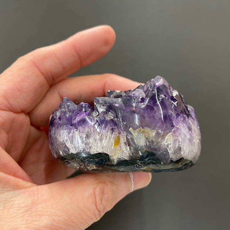 ウルグアイ産アメジストハート2⃣ | stonebrace白石店