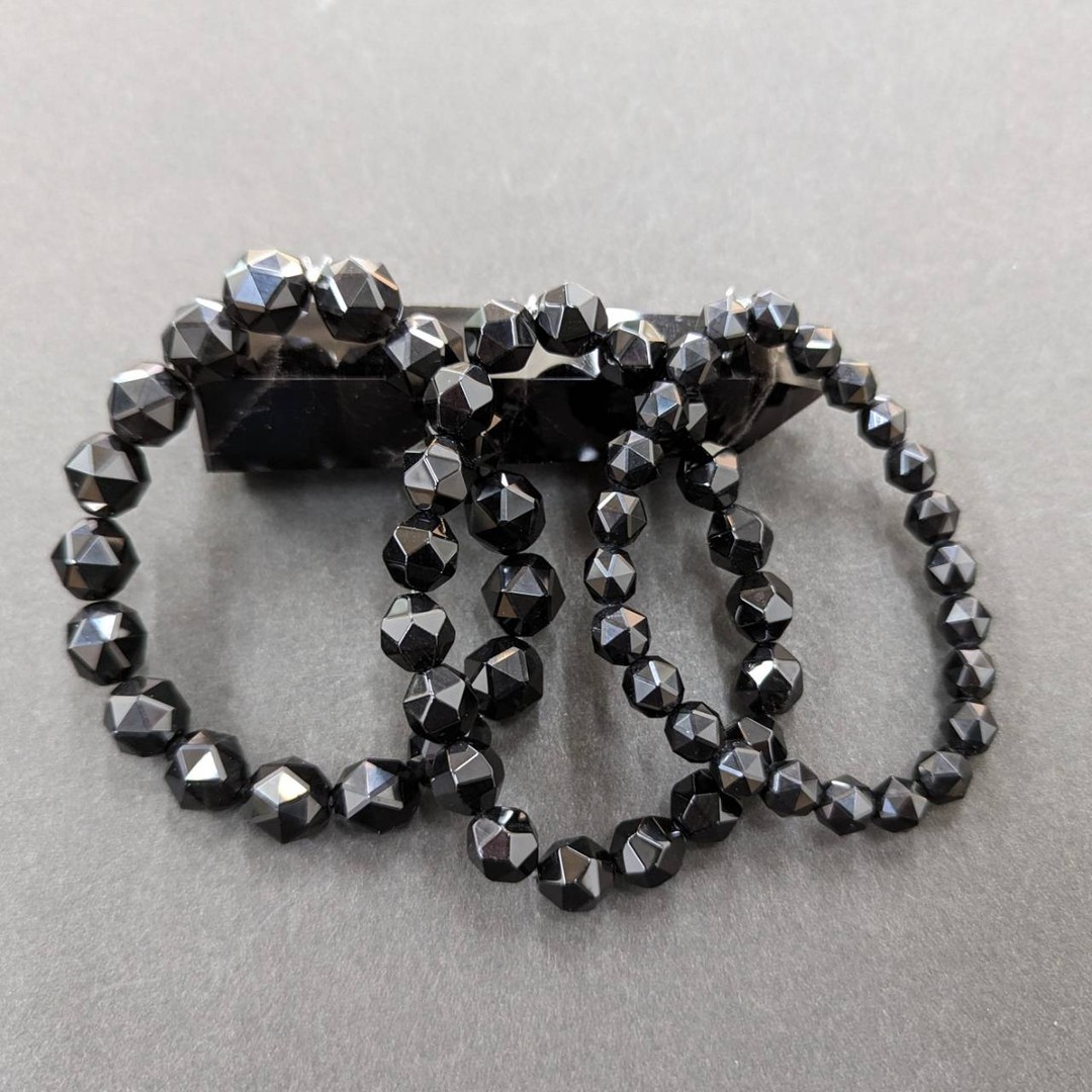私のエネルギー吸いすぎた魔除けの王様⭐︎スターモリオン(黒水晶)ブレスレット 私のエネルギー吸いすぎた魔除けの王様⭐︎スターモリオン(黒
