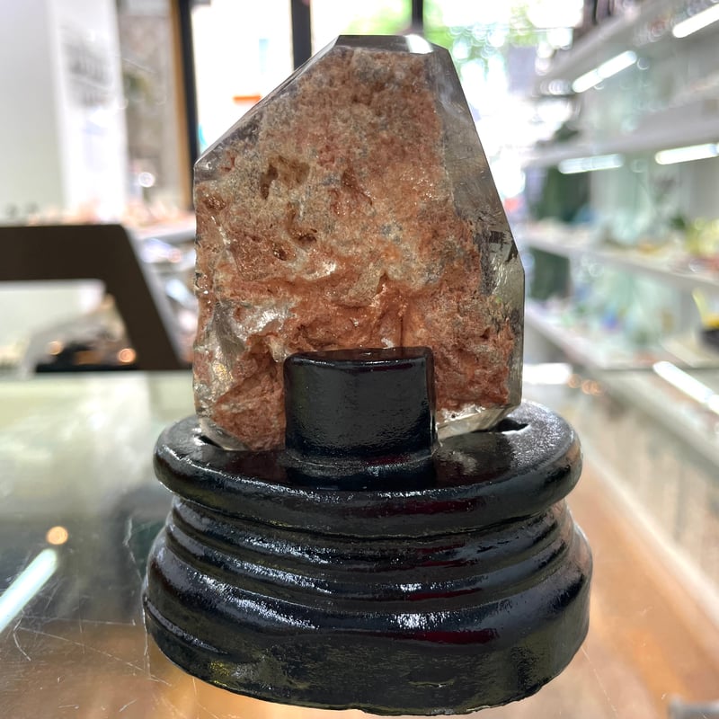 ルチルクォーツ原石台付 | stonebrace白石店