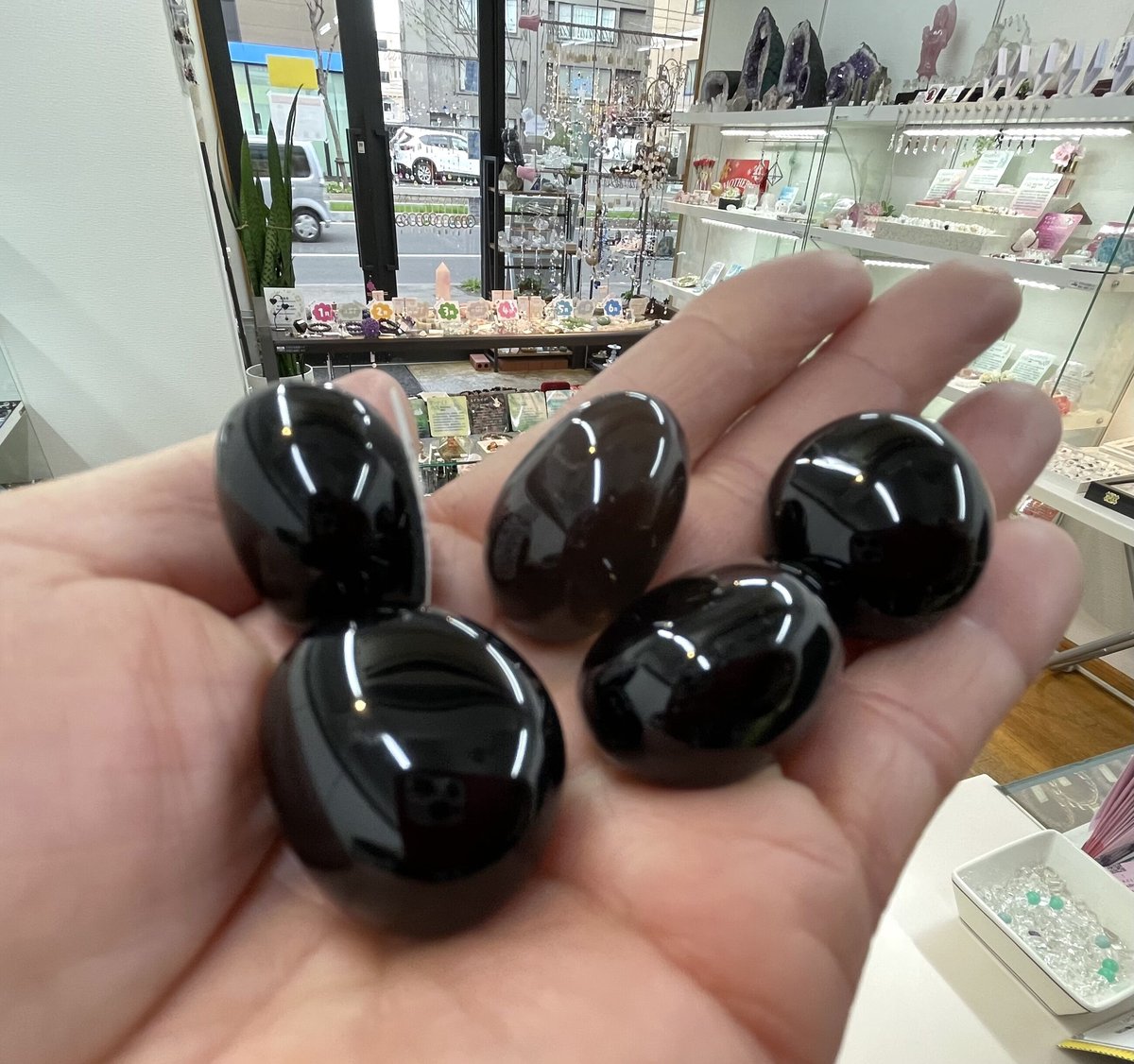 ★特別ご奉仕★強力な邪気払いの石♠︎【山東省産モリオン『黒水晶』タンブル】❤️ 楽天市場】○【モリオン(黒水晶)タンブル 詰め合わせ】一袋約