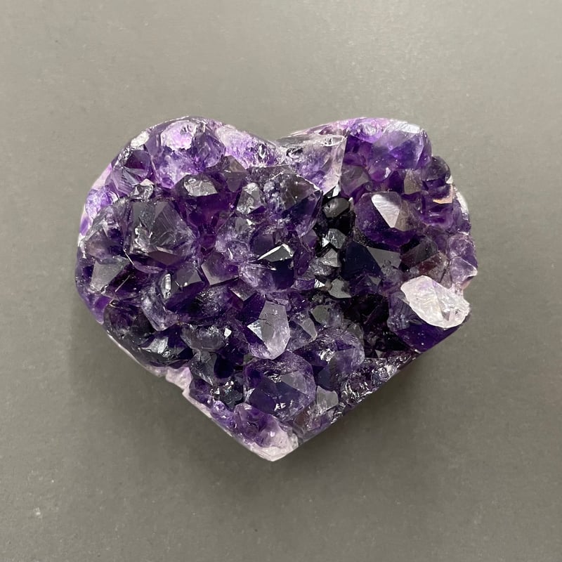 ウルグアイ産アメジストハート2⃣ | stonebrace白石店