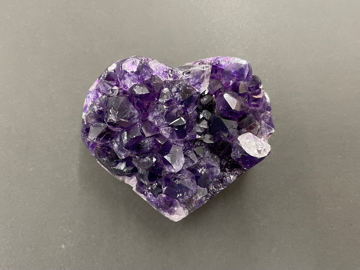 ウルグアイ産アメジストハート2⃣ | stonebrace白石店
