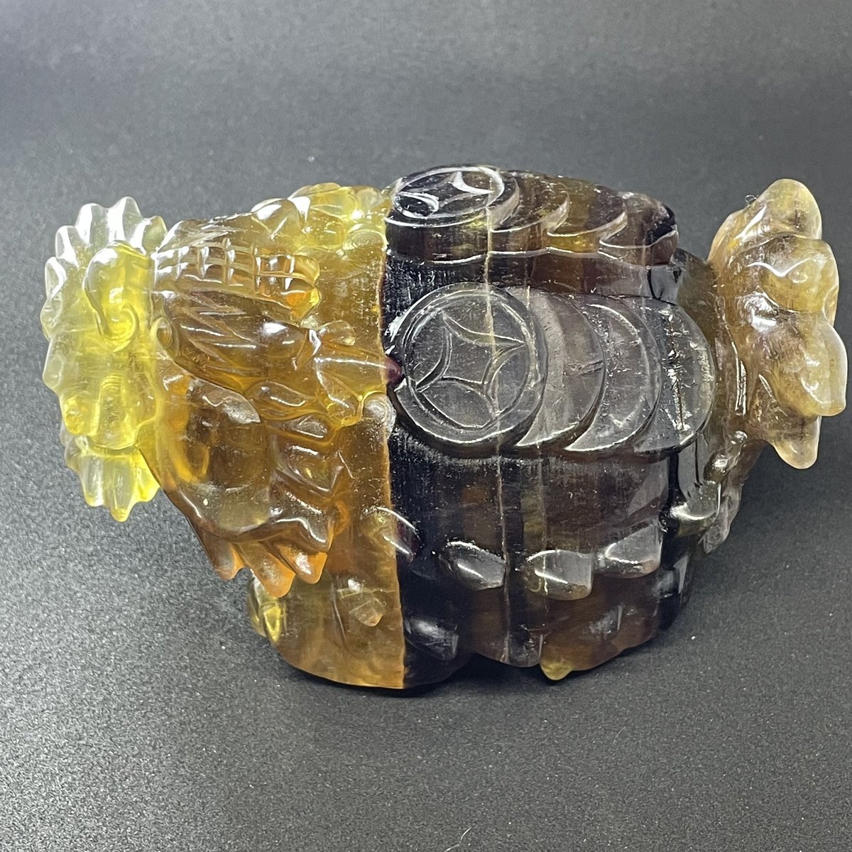 高品質フローライト龍亀(ロングイ) | KAIUN REIJYUDO【開運 高品質フローライト龍亀(ロングイ) | KAIUN REIJYUDO【開運