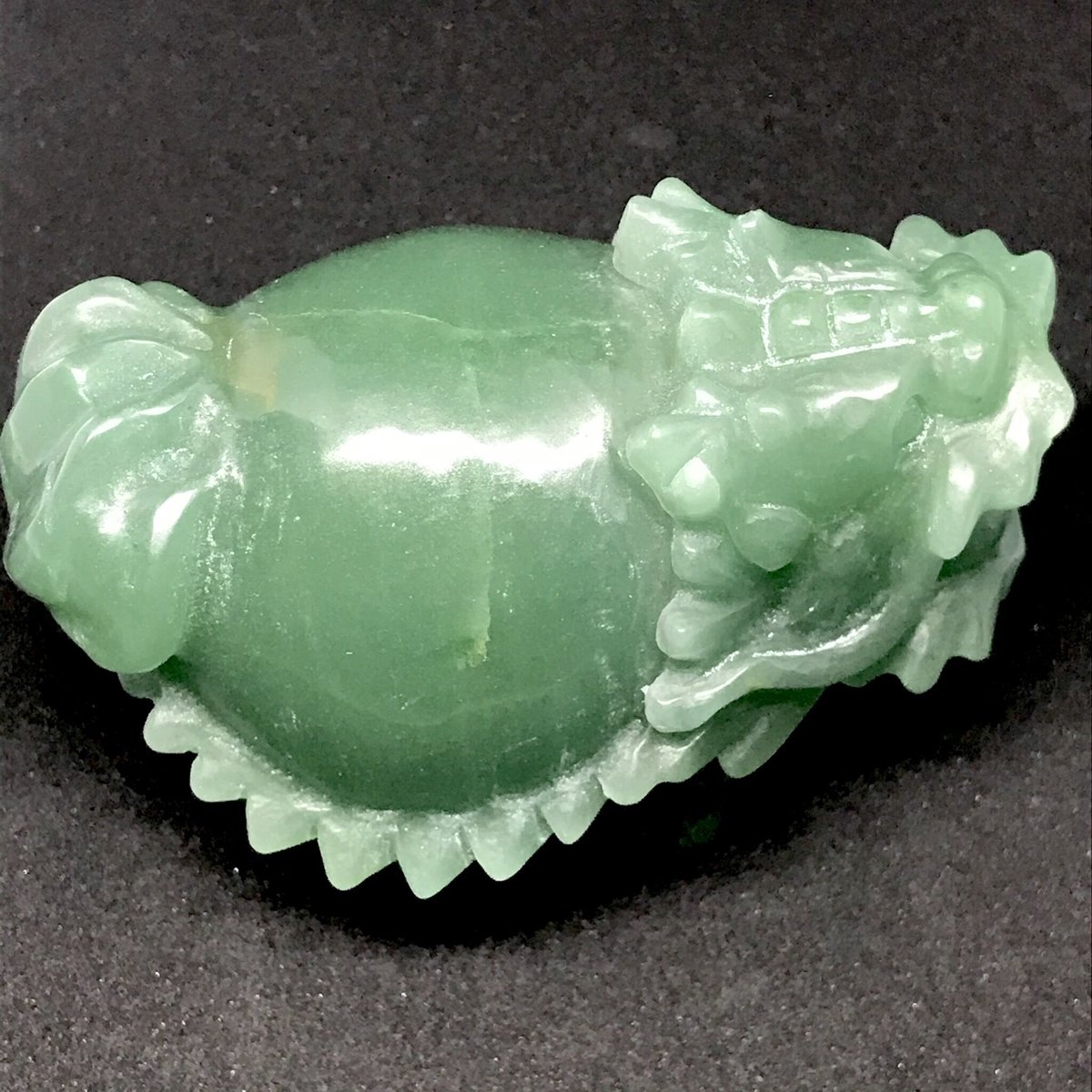 グリーンアベンチュリン龍亀（ロングイ）H002 | KAIUN REIJYUDO【開運