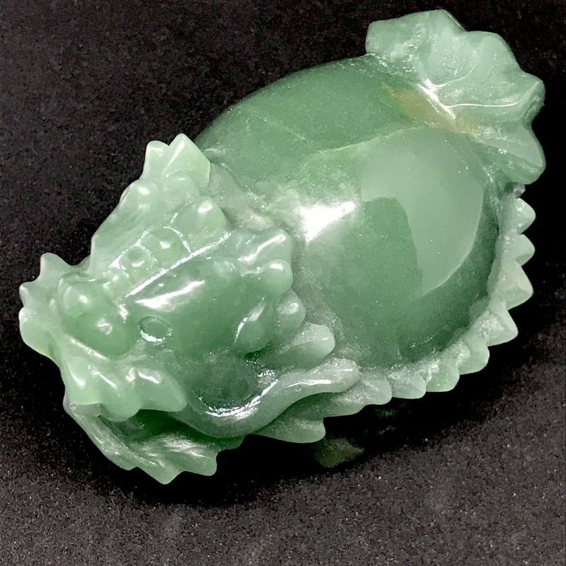 グリーンアベンチュリン龍亀（ロングイ）H002 | KAIUN REIJYUDO【開運