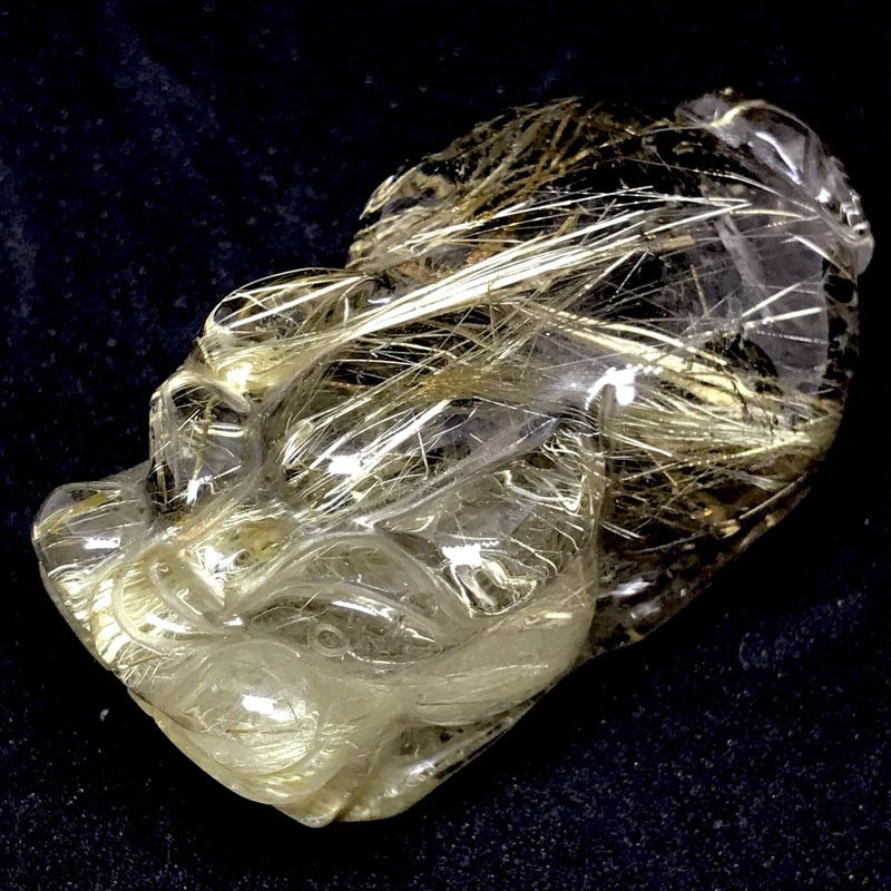 高品質ゴールデンルチル貔貅（ヒキュウ）H012 | KAIUN REIJYUDO【開運 