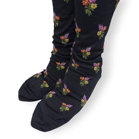 Small bouquet knee high socks/babaco