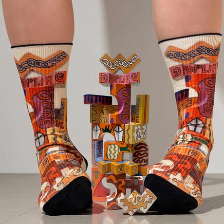 HELLOAYACHAN×bobo collaboration printsox