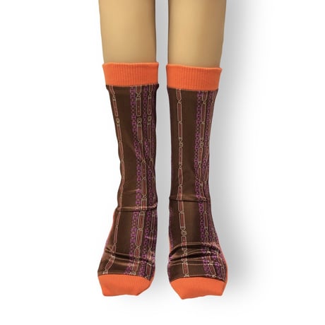 KIDS retro relax long socks/snappylife