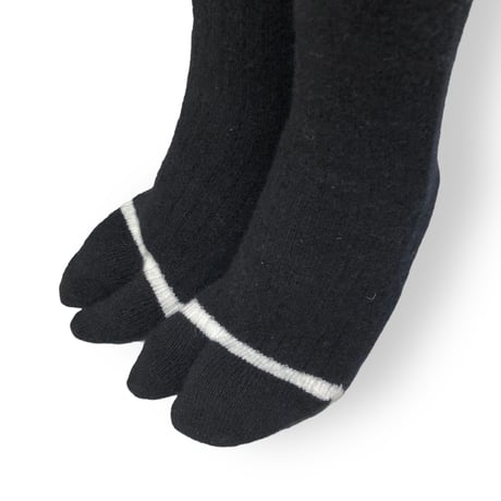 RIB LINE SOCKS /TRICOTÉ