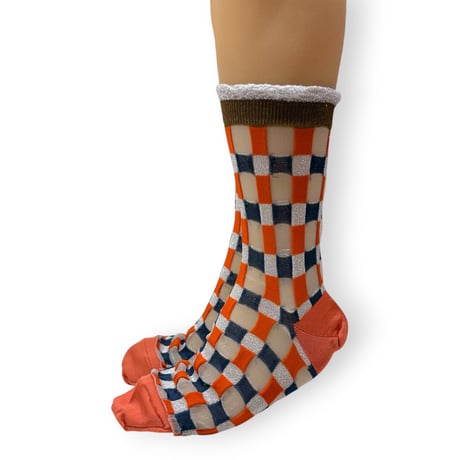 CHECK LAME SOCKS/TRICOTÉ