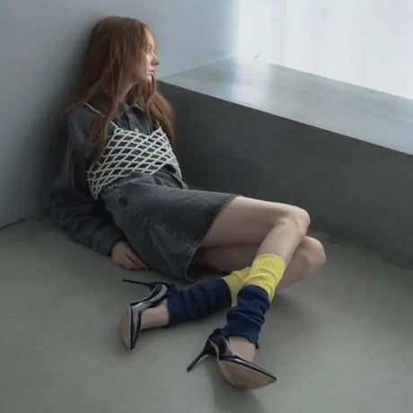 COLOR BLOCK LEG WARMER/FAKUI