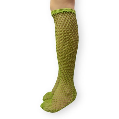 FISH NET KNEE HIGH SOCKS/babaco