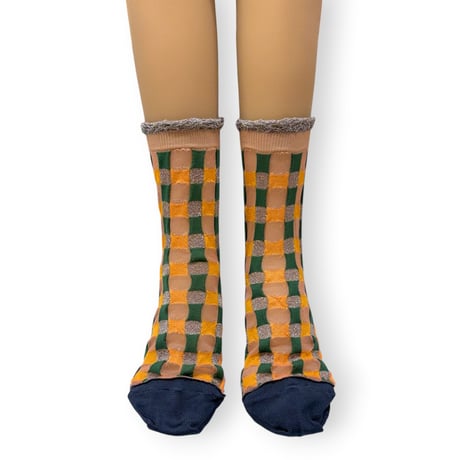 CHECK LAME SOCKS/TRICOTÉ