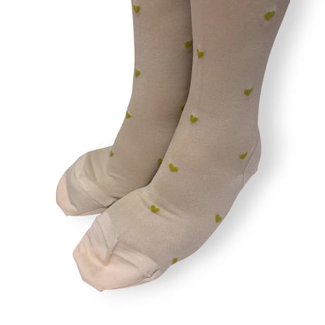 Heart dot sheer kh socks/babaco