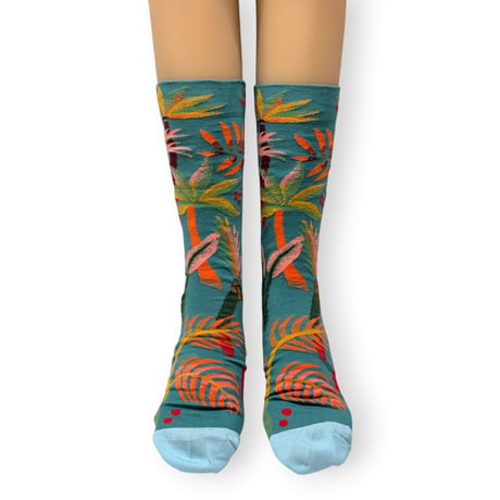 Jungle Ocean Socks 25cm～27cm/Bonne Maison
