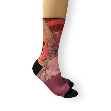 imoto sachie×bobo  collaboration printsox
