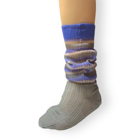 SHEER BORDER LOOSE SOCKS/TRICOTÉ