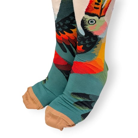 Natural Toucan Socks 25cm～27cm/Bonne Maison