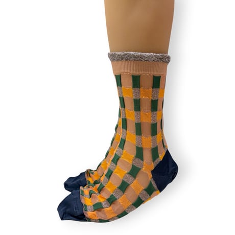 CHECK LAME SOCKS/TRICOTÉ