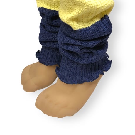 COLOR BLOCK LEG WARMER/FAKUI