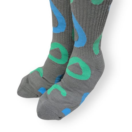 PATTERNED SPORTS SOCKS/FAKUI