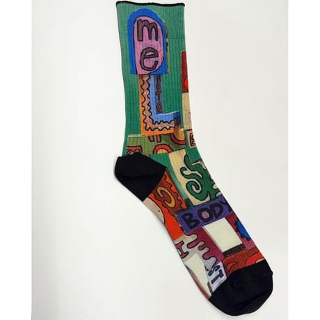 HELLOAYACHAN×bobo collaboration printsox