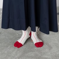 LACE PATTERN TABI SOCKS/TRICOTÉ
