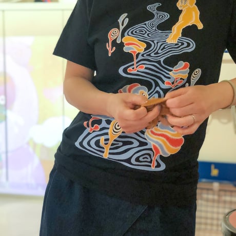 momo kato×bobo collaboration T-shirt
