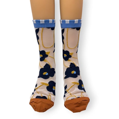 CAMELLIA SOCKS/TRICOTÉ