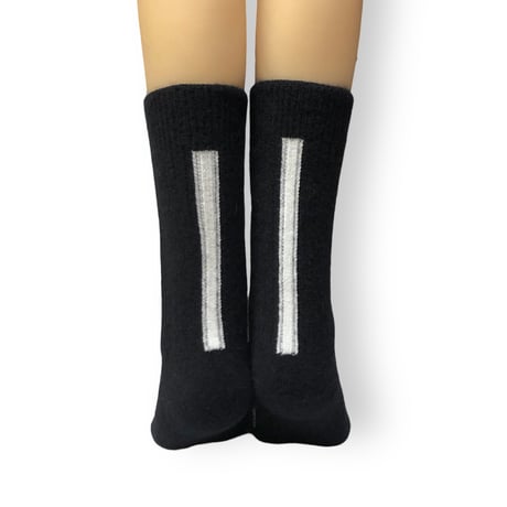 RIB LINE SOCKS /TRICOTÉ