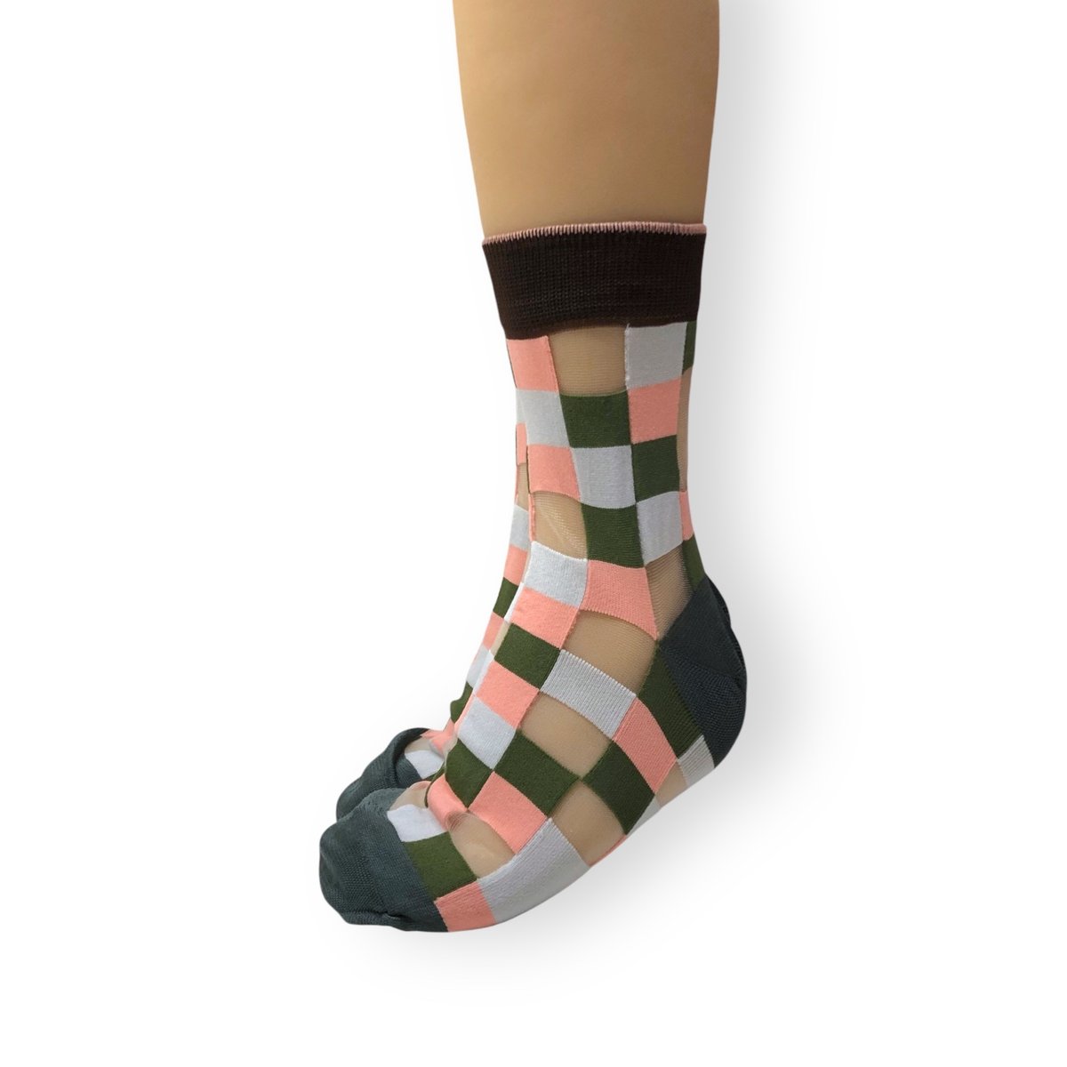 MOSAIC TILE SOCKS/TRICOTÉ | クツシタトサケ bobo