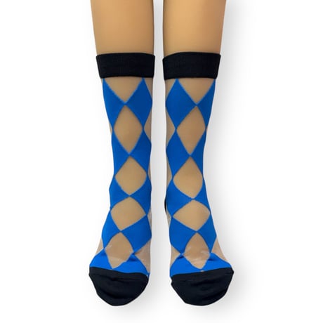 DIAMOND SEE-THROUGH SOCKS/FAKUI