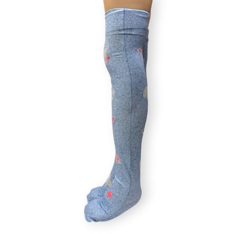 only yun yun×bobo collaboration over knee socks