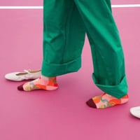 Abstract Multico Socks  /Bonne Maison