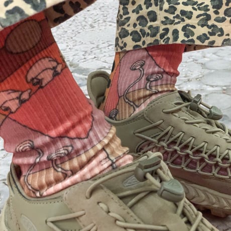 imoto sachie×bobo  collaboration printsox