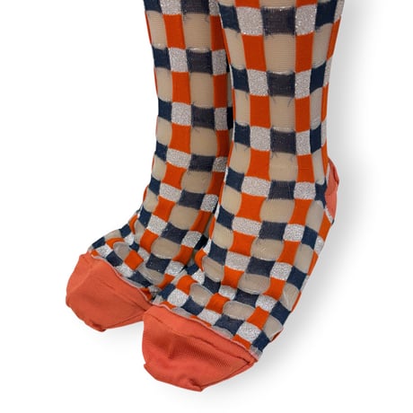 CHECK LAME SOCKS/TRICOTÉ