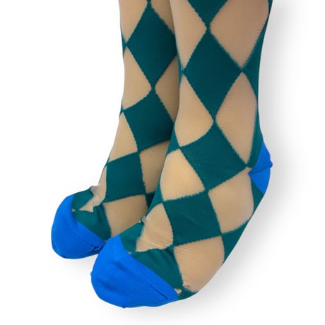 DIAMOND SEE-THROUGH SOCKS/FAKUI