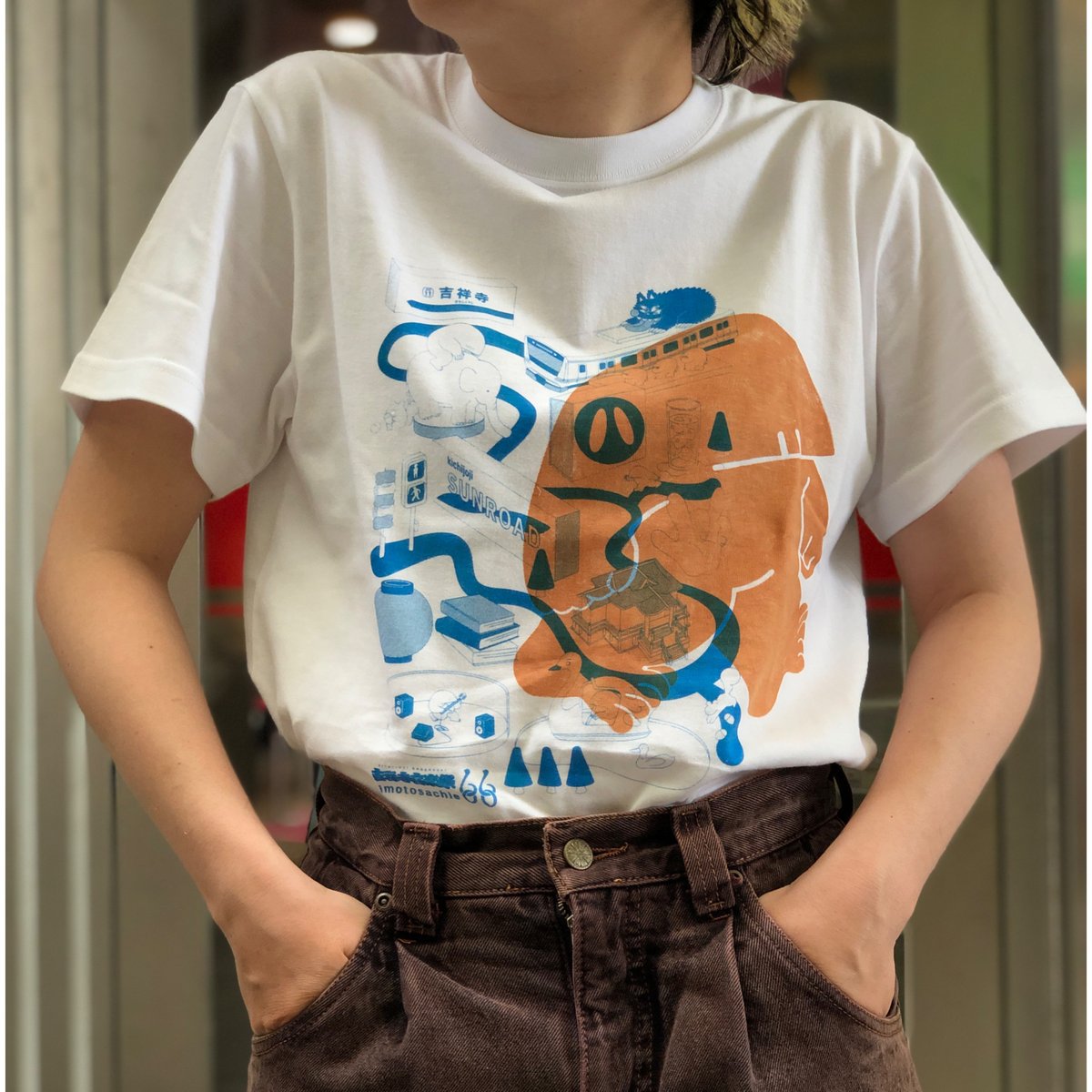 ECHOES baa オフィシャル 刺繍 ロゴTシャツ 最高の ECHOES ロゴTシャツ 刺繍 オフィシャル baa
