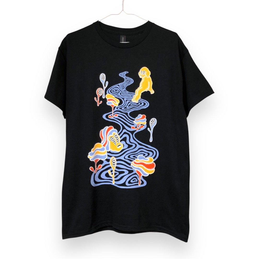 momo kato×bobo collaboration T-shirt | クツシタトサケ 