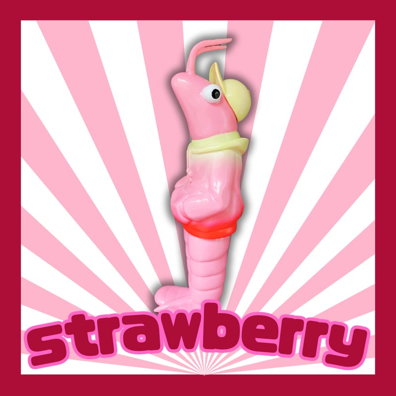 エンビーくん strawberry | ソフビショップエンビー エンビーくん strawberry | ソフビショップエンビー