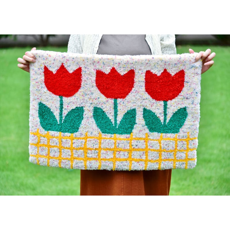 ラグマット「チューリップの花壇」 | お店屋さんごっこ