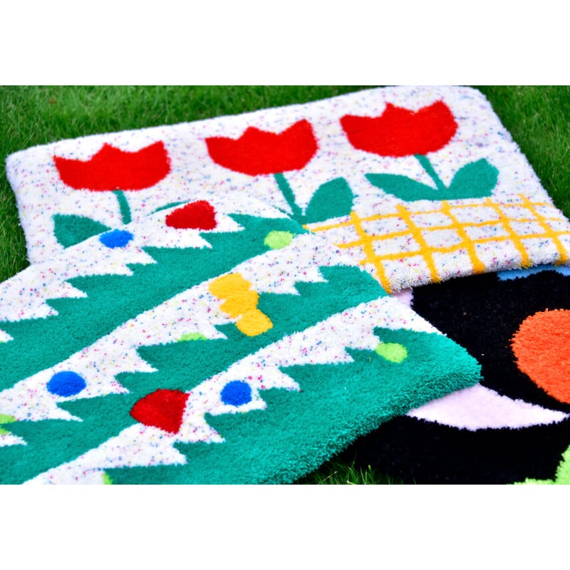 ラグマット「チューリップの花壇」 | お店屋さんごっこ