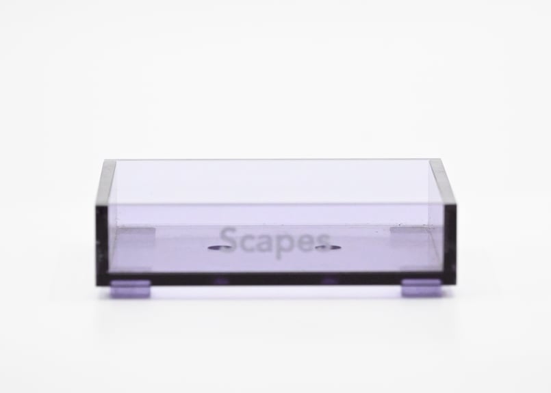 Scapes 盆栽　アクリル　鉢　盆栽鉢　スケープス Scapes アクリル盆栽鉢 L パープルピンク | Scapes