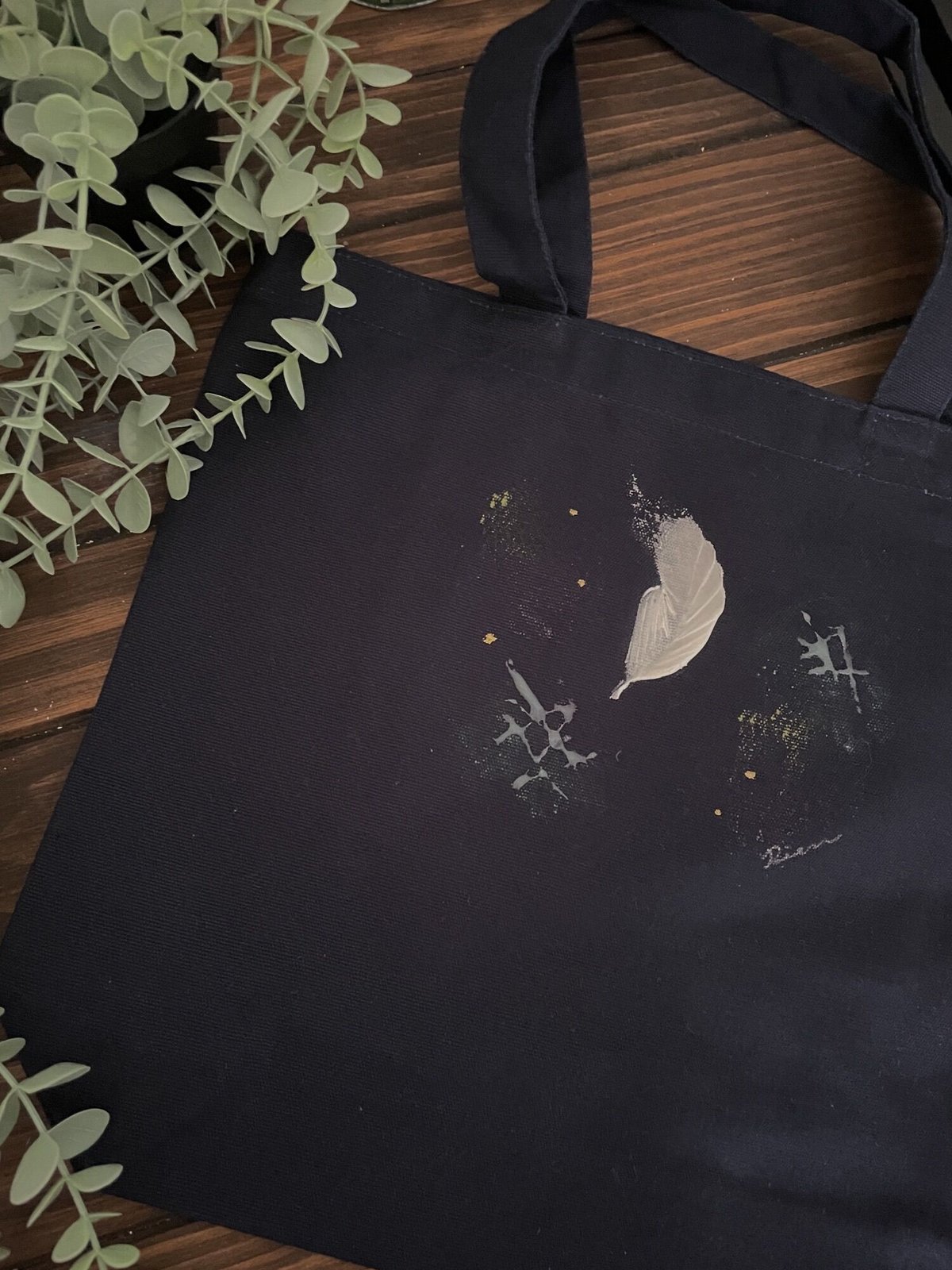 HYPER COUTURE トートバッグ ペイント HYPER COUTURE トートバッグ ペイント HYPER COUTURE デニムペイント