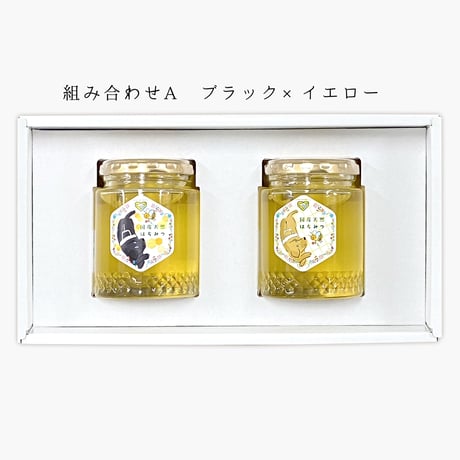 【盲導犬応援ラベル】国産純粋はちみつ　300g×2個（贈答用箱入り）