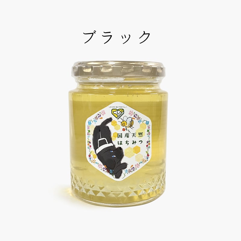 盲導犬応援ラベル】国産純粋はちみつ 300g×3個（贈答用箱入り