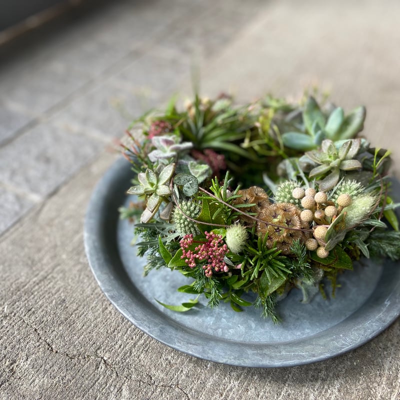 ネイティブフラワーフレッシュリース | kusakanmuri