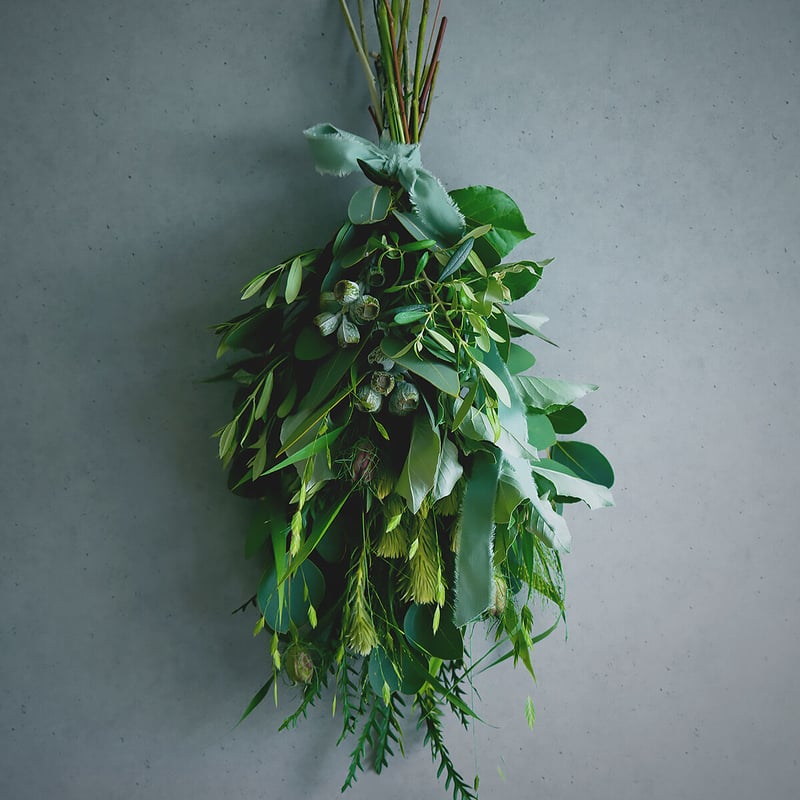 季節のグリーンスワッグ | kusakanmuri